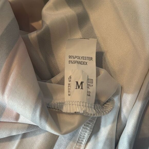 Women’s Long Sleeve Printed Casual Maxi Dress with Pleated Skirt Size M - Picture 8 of 14